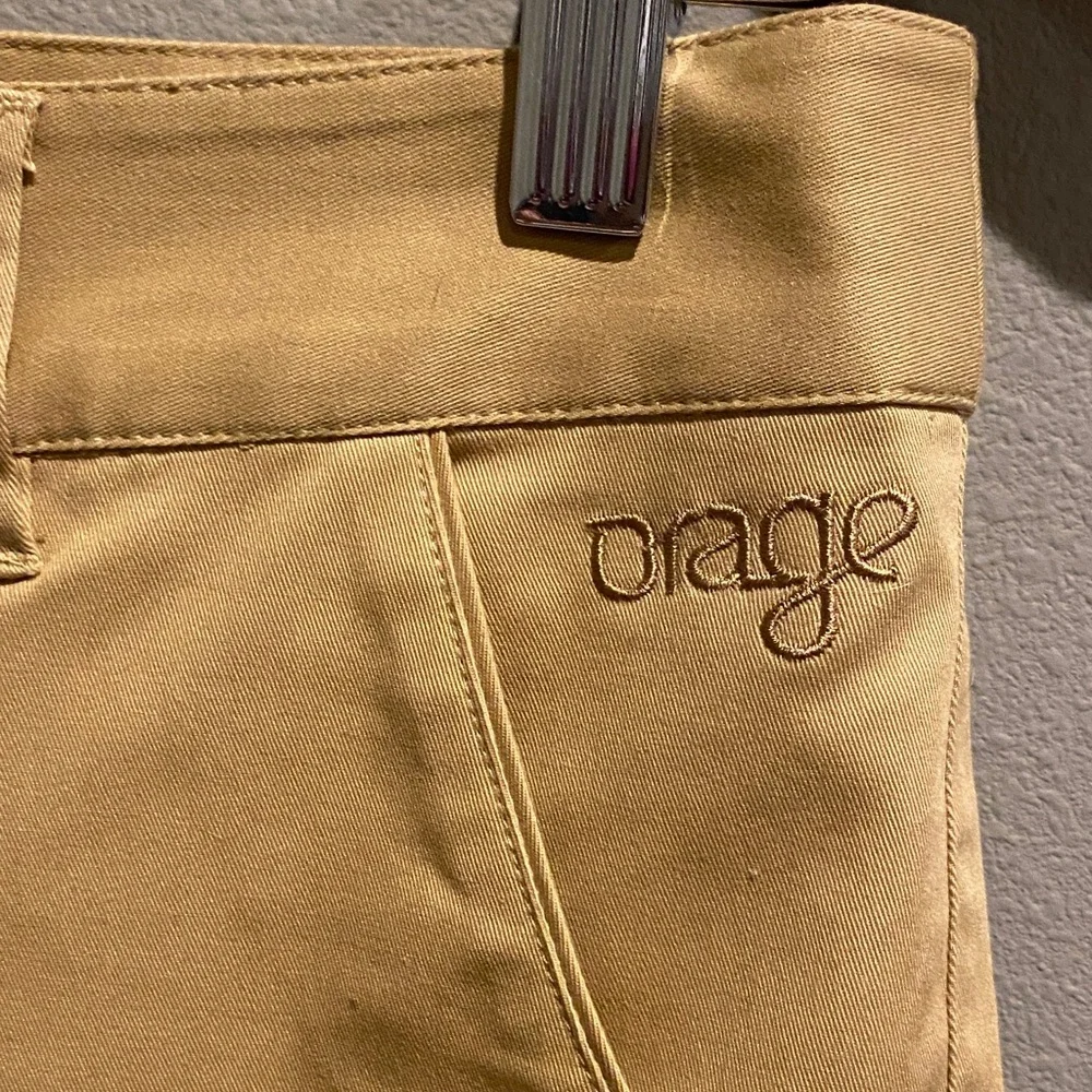 Orage Women's Khaki Bermudas